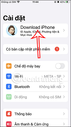 Tài khoản iCloud