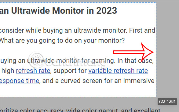 Khoanh vùng ảnh xuất văn bản 