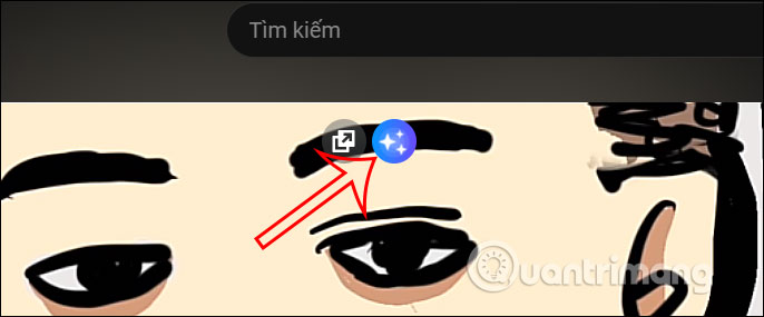 Biểu tượng chế độ sáng rõ trên Opera