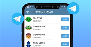 Hướng dẫn tải sticker trên Telegram