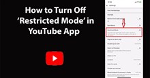 Cách tắt chế độ hạn chế trên YouTube