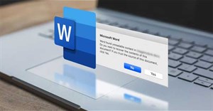 Những cách sửa lỗi “Word Found Unreadable Content” 