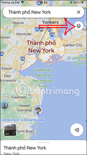 Xem các tính năng trên Google Maps