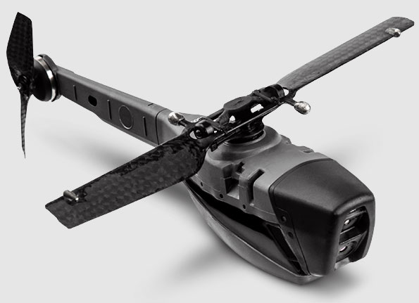 Hệ thống PD-100 Black Hornet hoàn chỉnh bao gồm hai UAV và một trạm cơ sở