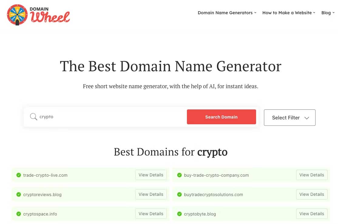 Lựa chọn tên miền tốt nhất