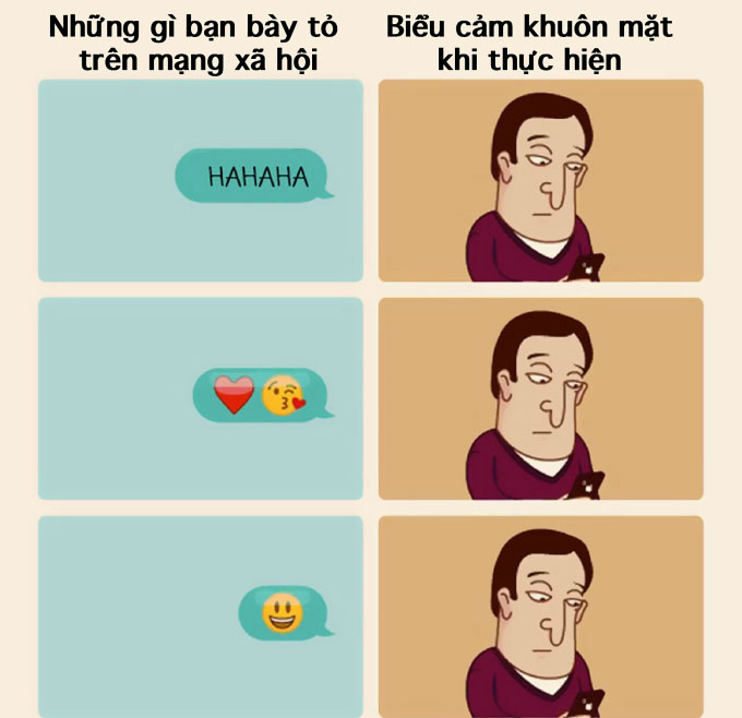 Đôi khi, những gì thể hiện trên mạng xã hội và ngoài đời thực khác xa nhau. Ảnh: Edurado Salles.