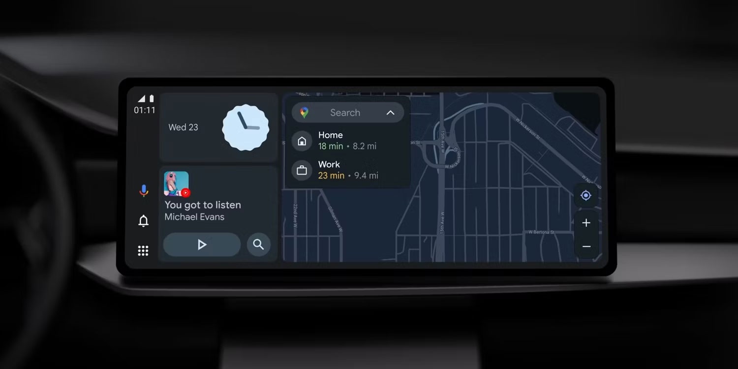 Android Auto trên hệ thống thông tin giải trí