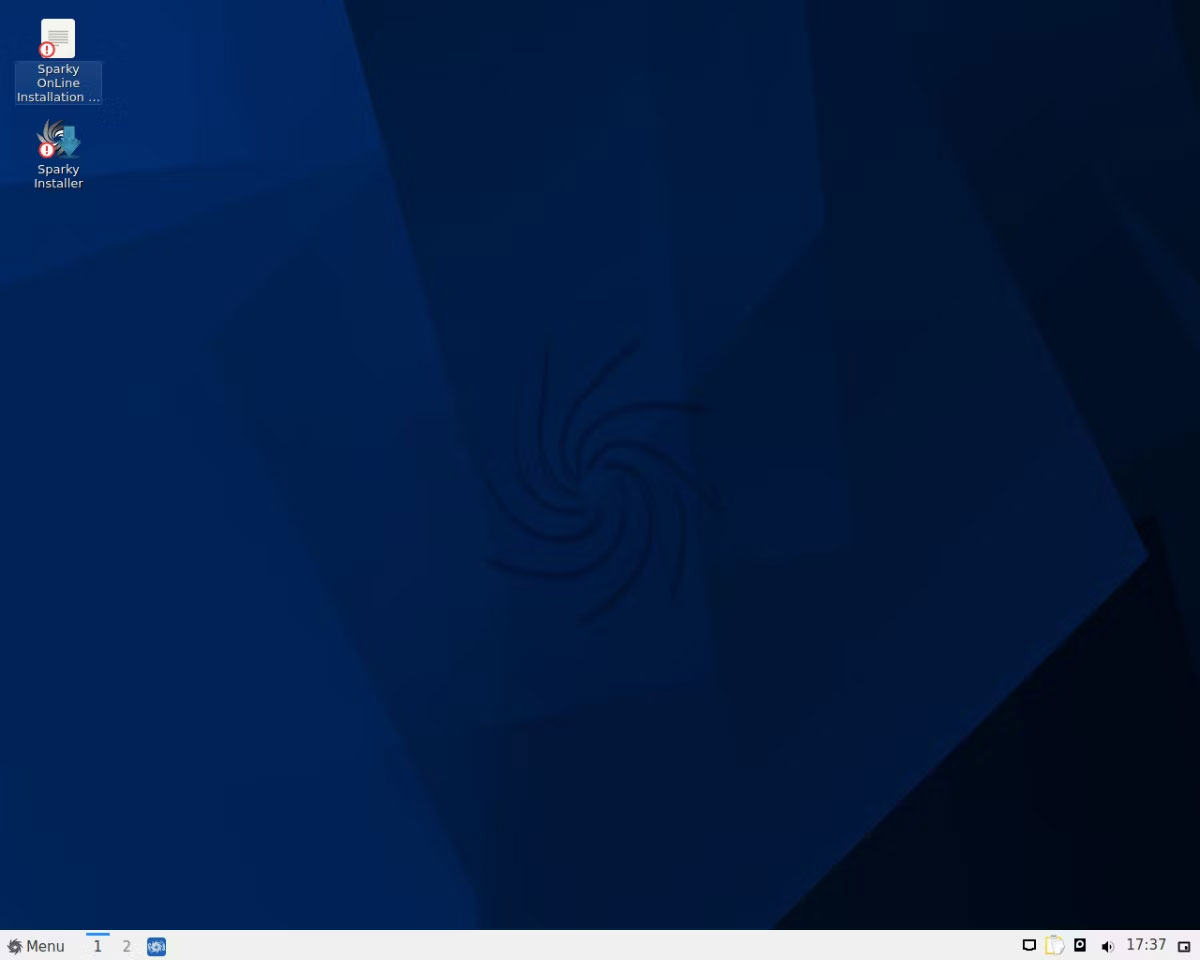 Môi trường desktop SparkyLinux