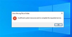 Cách sửa lỗi "Insufficient System Resources Exist" trên Windows 10/11