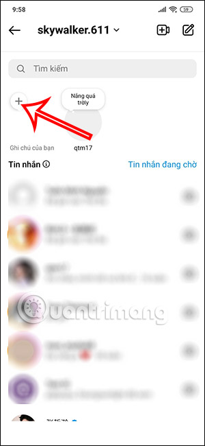 Viết Instagram Notes