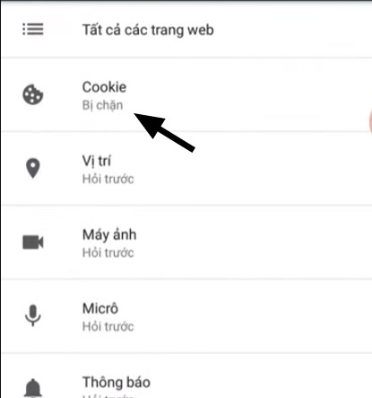 Cách Bật Cookie Liên Quân Trên Các Trình Duyệt