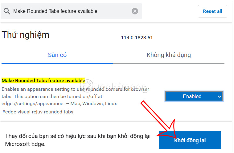 Thay đổi trình duyệt Microsoft Edge