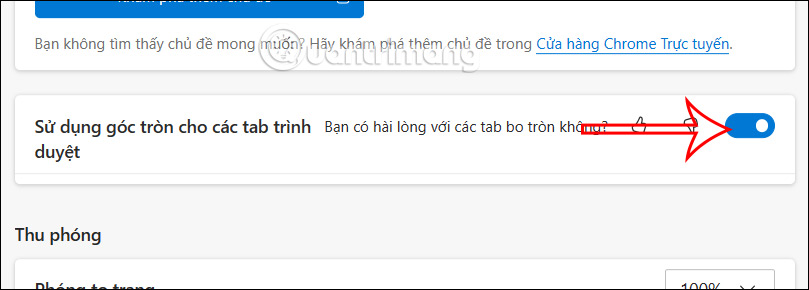 Chỉnh tab bo tròn trên Microsoft Edge