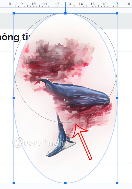 Chuyển ảnh thành hình tròn trong Google Slides