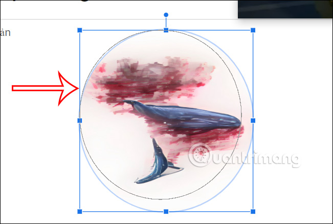 Cắt ảnh thành hình tròn trong Google Slides