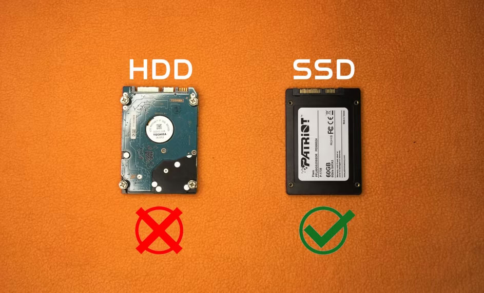SSD luôn tốt hơn HDD