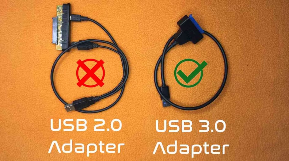 USB 3.0 nhanh hơn nhiều so với USB 2.0