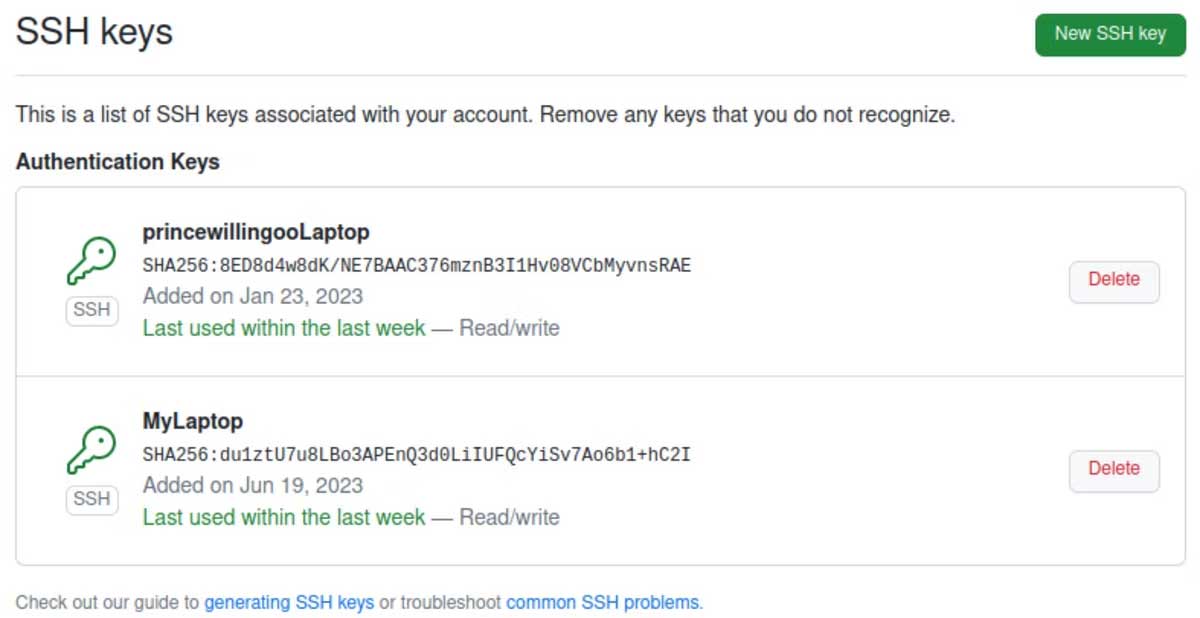 Dùng SSH để xác thực không cần mật khẩu vào GitHub