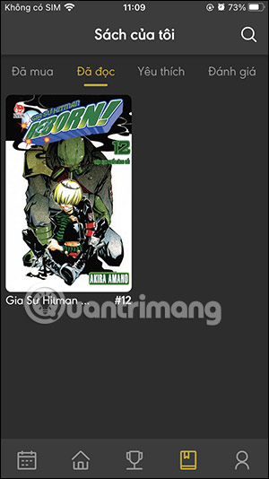 Quản lý sách trên Kim Dong Comics