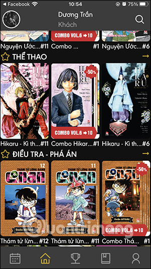 Các đầu truyện trên Kim Dong Comics