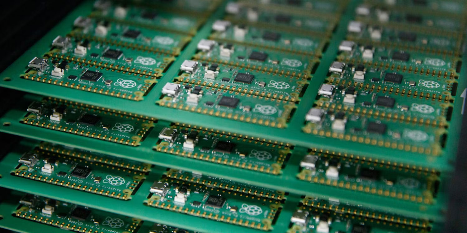 Raspberry Pi Zero đang được sản xuất tại nhà máy