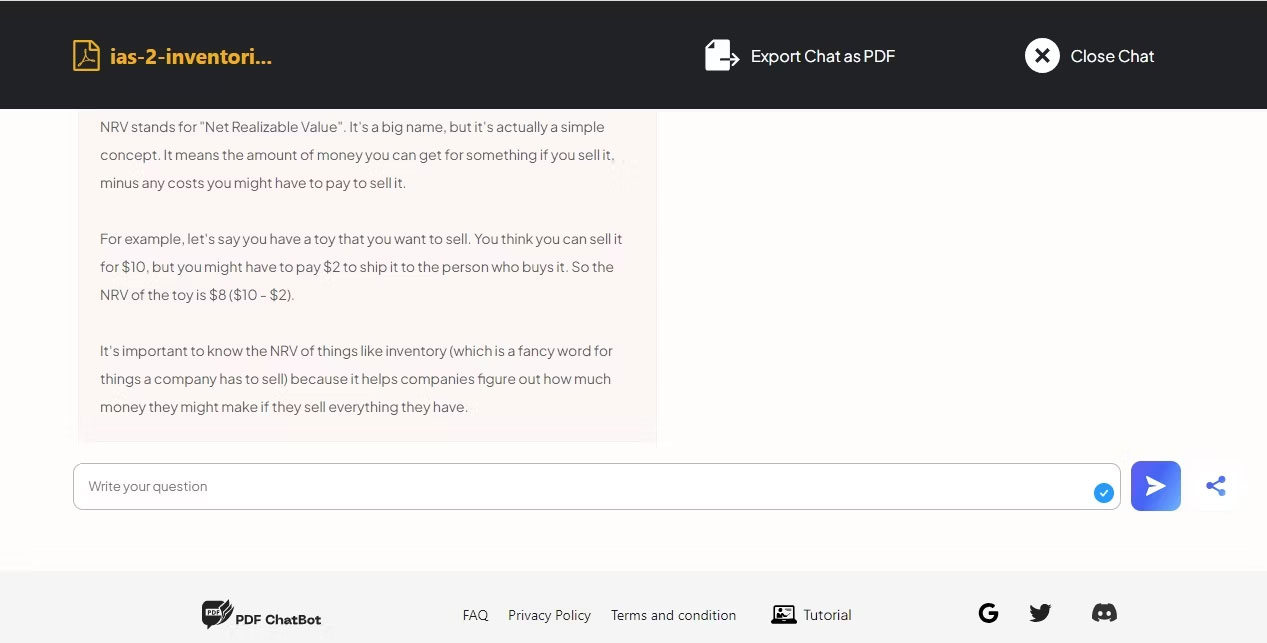 Trang web AskYourPdf