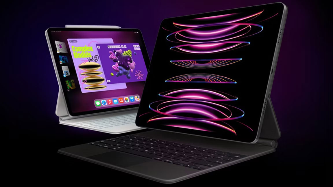 iPad Pro M2 với Magic Keyboard