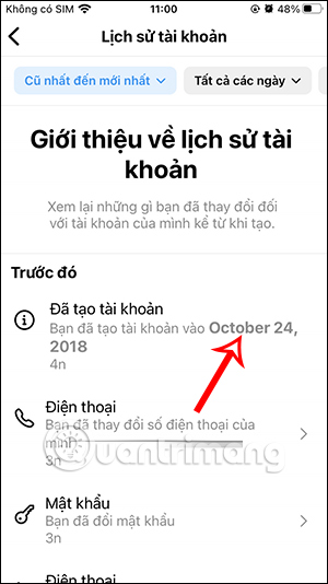 Năm tạo Instagram cá nhân