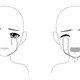 Những cách vẽ mắt anime đang khóc