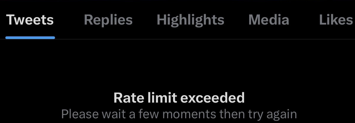 Twitter bị giới hạn 