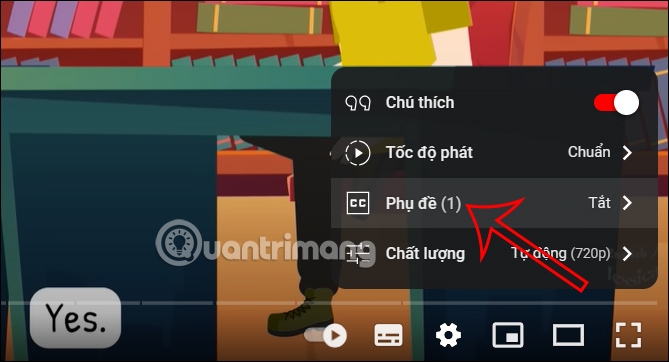 Tính năng phụ đề video YouTube 