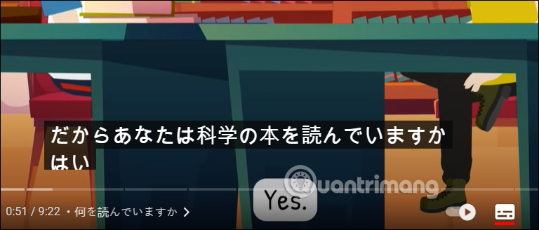 Phụ đề ngôn ngữ khác trên Edge 