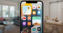 Cách chồng widget trên iPhone làm gọn màn hình