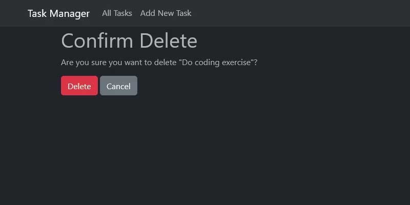 Mẫu xác nhận xóa