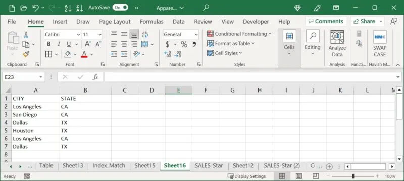 Xóa định dạng trong Excel