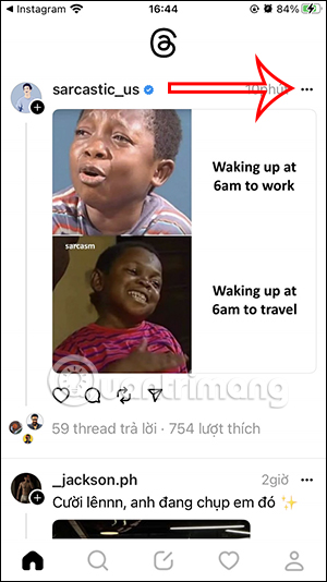 Tùy chỉnh bài đăng Threads