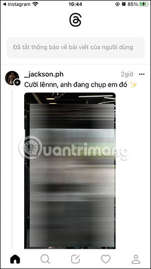 Chặn bài đăng Threads