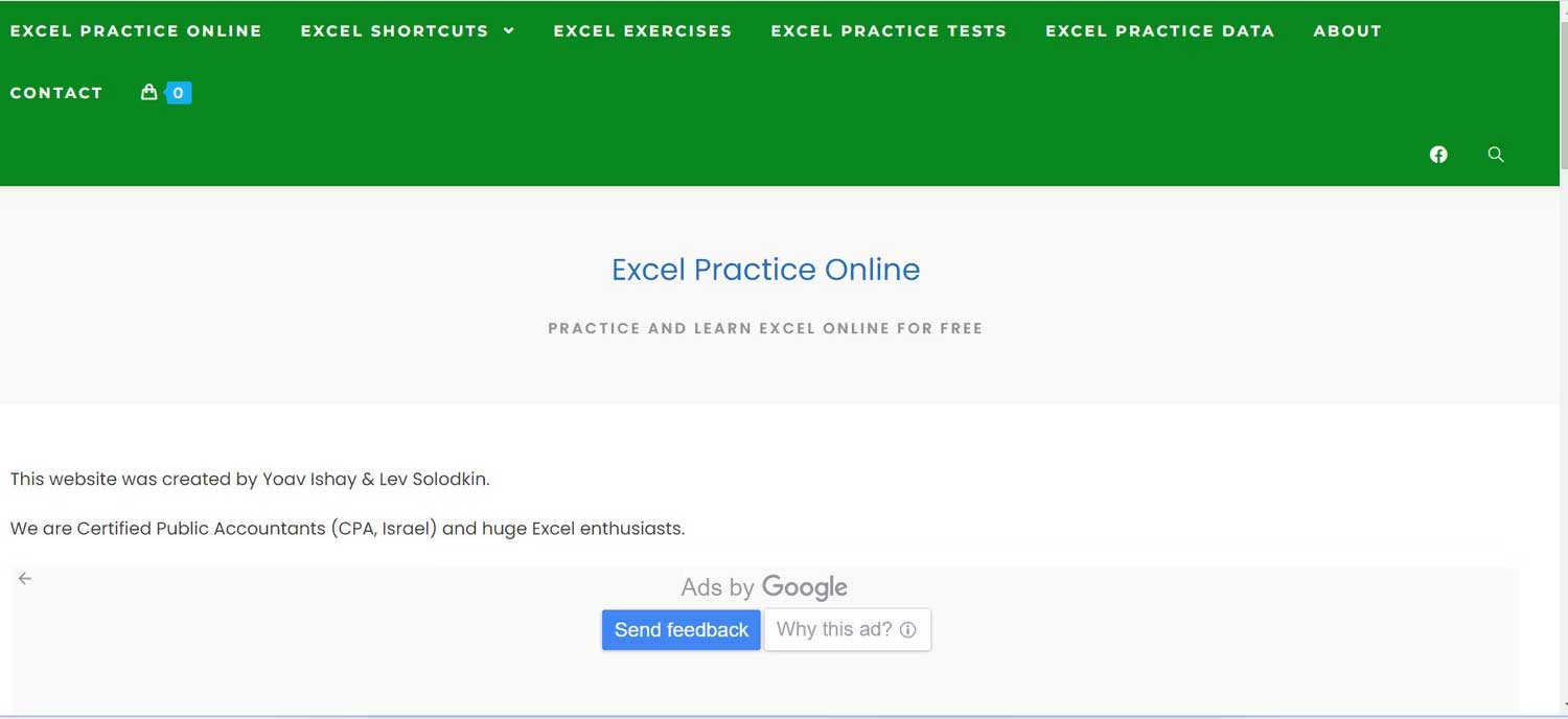 Excel Practice Online