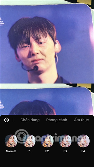 Thêm bộ lọc màu video TikTok