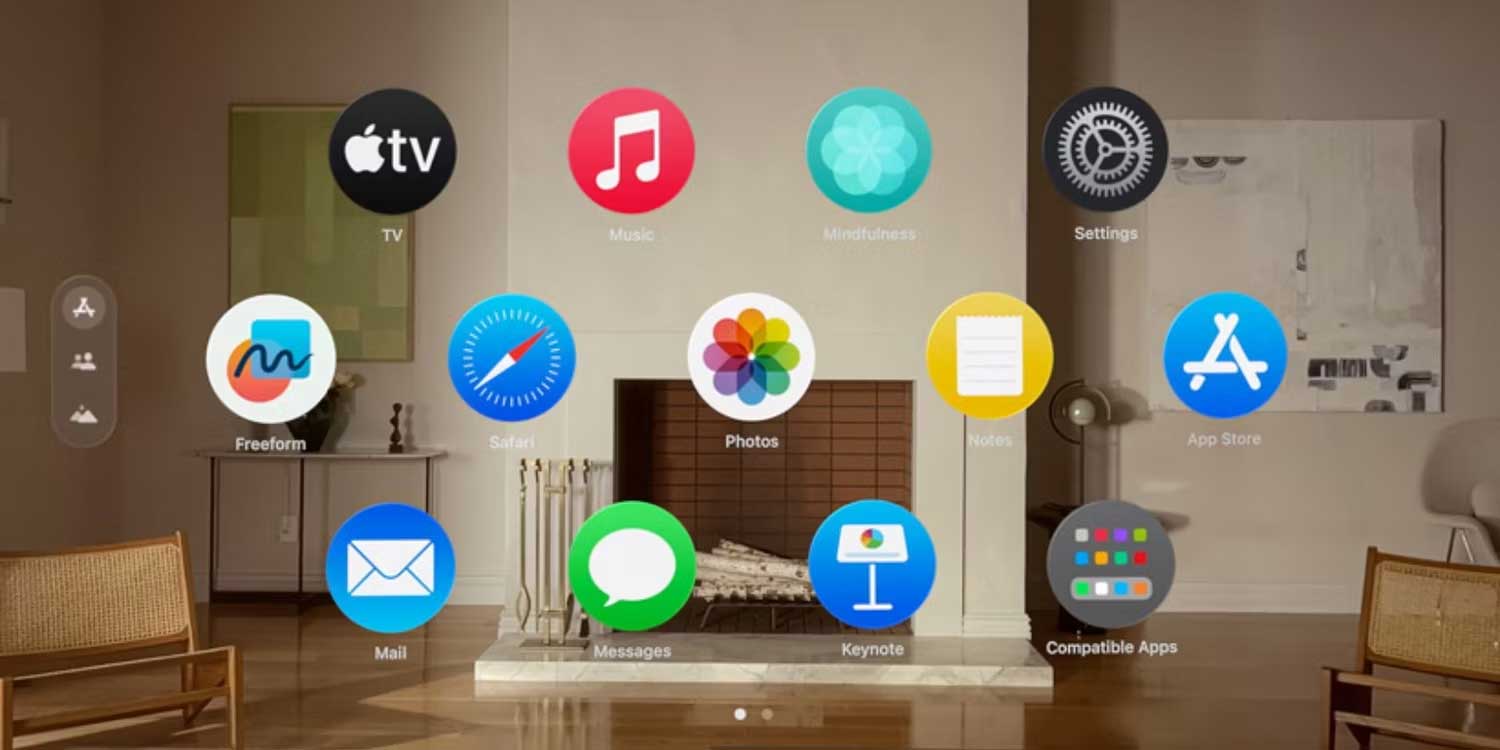 Ứng dụng trên Apple Vision Pro