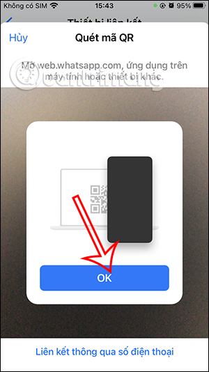 Đăng nhập WhatsApp trên máy tính
