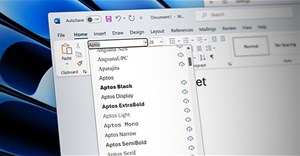 Phông chữ Office mặc định mới hiện đã có trên Microsoft 365, đi kèm nhiều bổ sung đáng chú ý