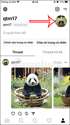 Ảnh avatar Threads