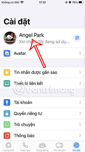 Tên mới cho WhatsApp