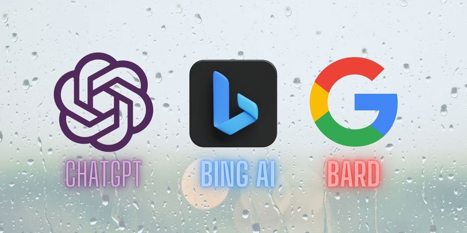 ChatGPT, Bing AI và Bard