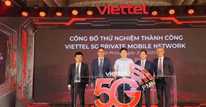 Viettel thử nghiệm thành công mạng 5G dùng riêng tại một nhà máy ở Hải Phòng