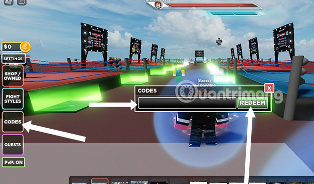 giftcode untitled boxing game