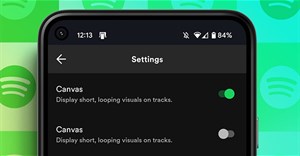 Hướng dẫn tắt tính năng Spotify Canvas