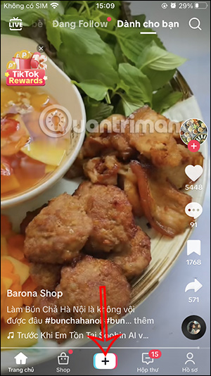 Đăng video trên TikTok