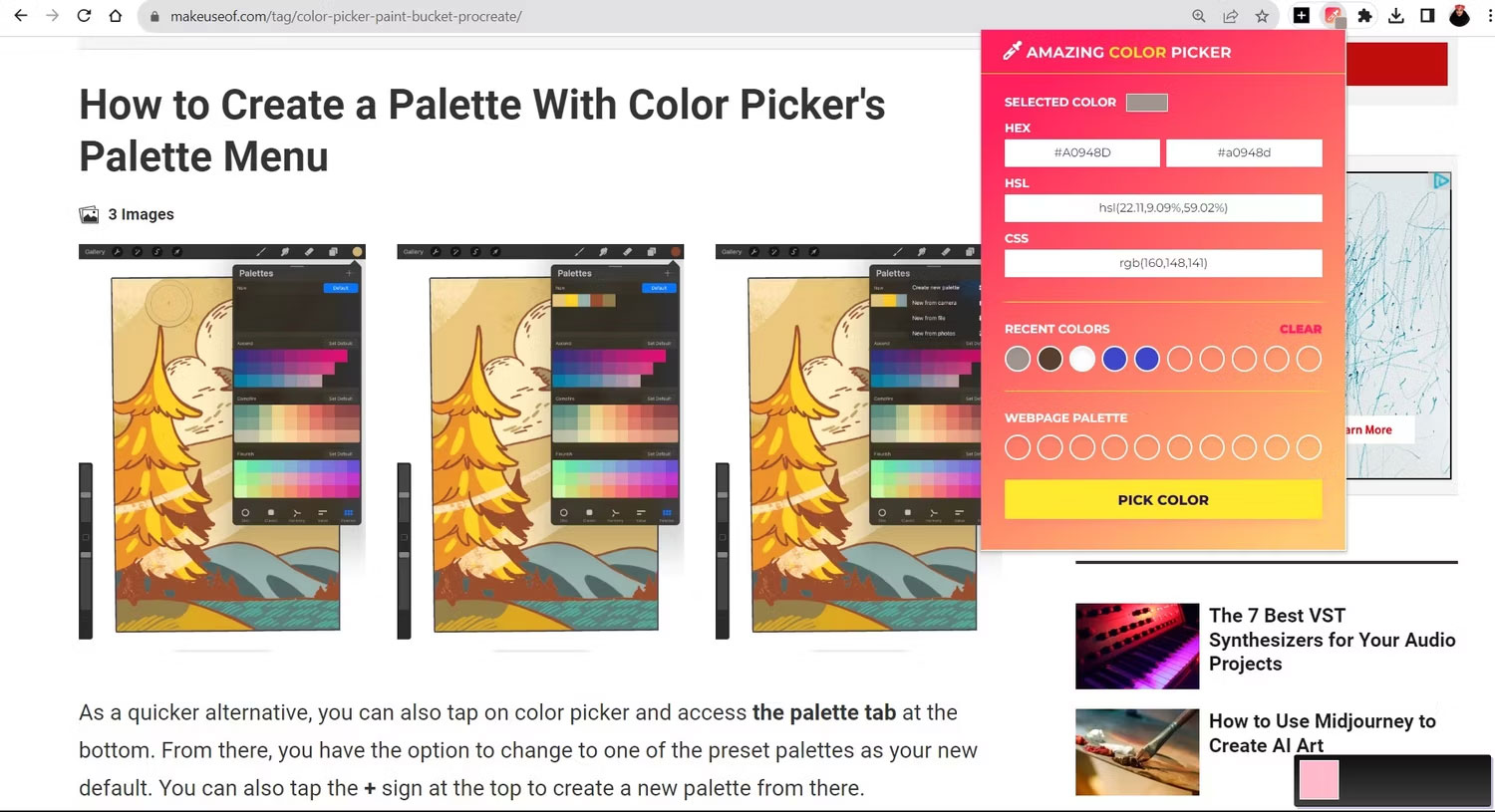 Amazing Color Picker
